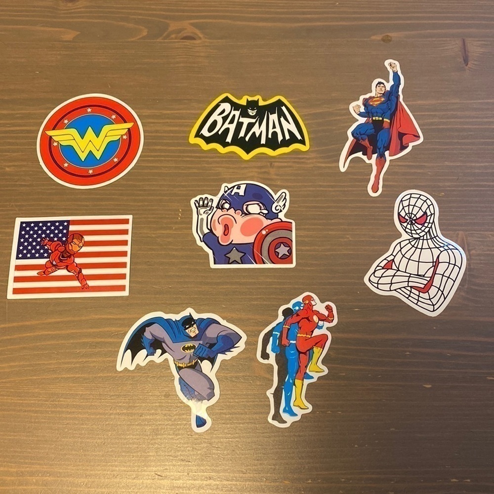 Marvel & DC Superhero stickers​